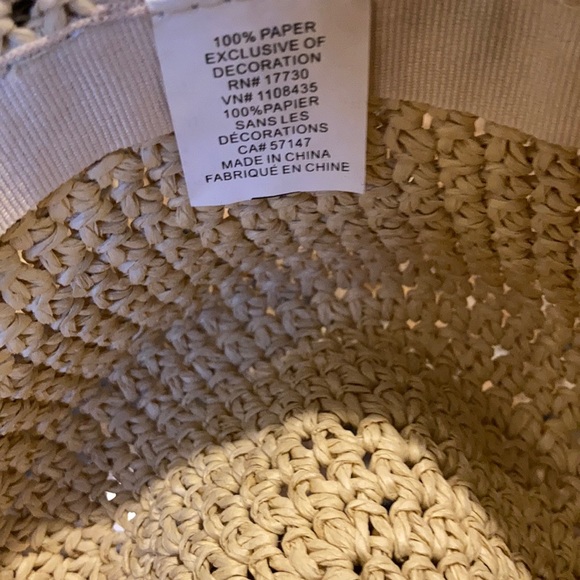 Natural Fiber Hat. Very Cool! - Picture 5 of 5